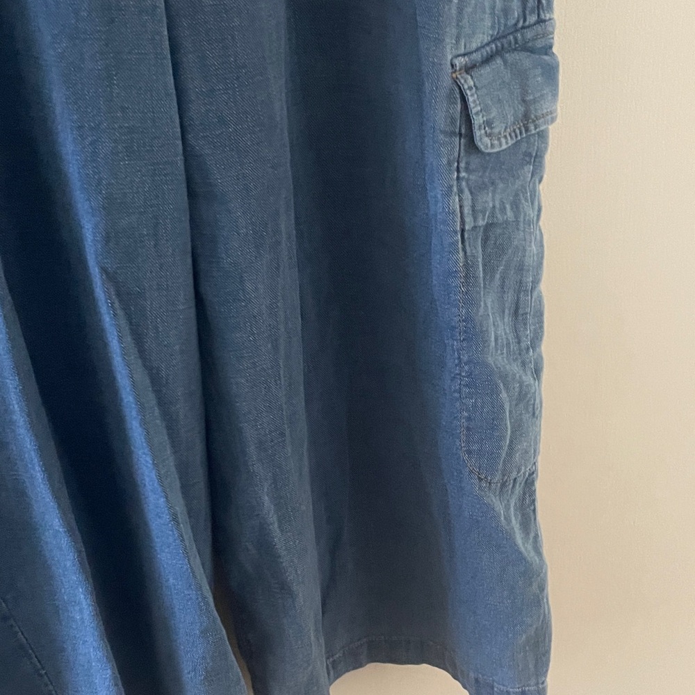 Anthropologie Pilcro Women’s Blue Denim Jumpsuit - Picture 8 of 9